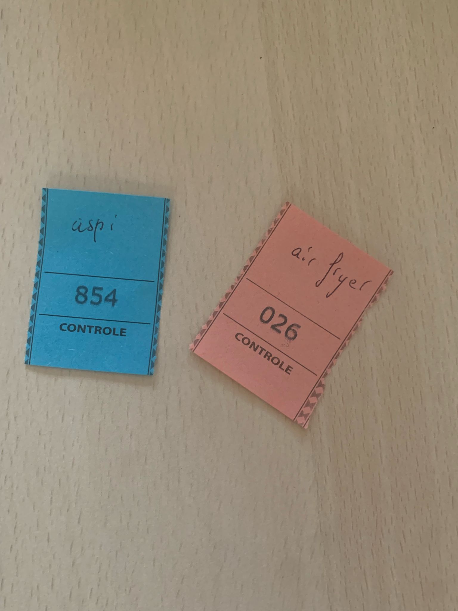 Tickets gagnants